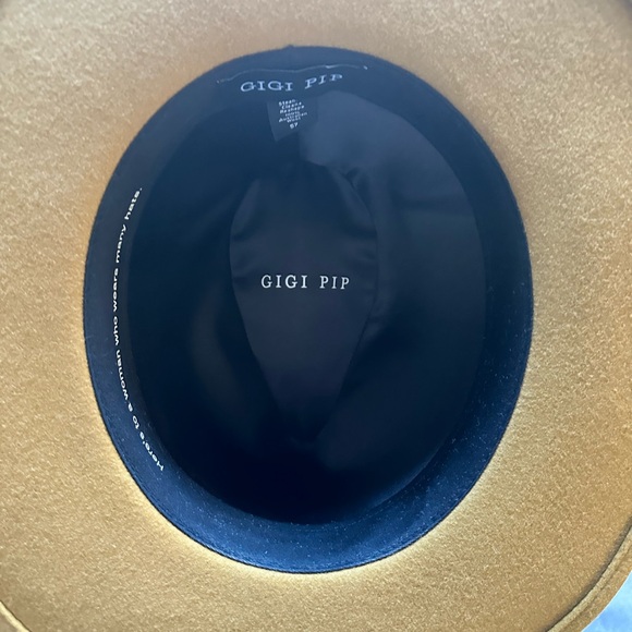 Gigi Pip Mustard Brown Size 57 - Picture 2 of 6